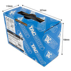Tacwise 1121 Typ 3,1/75mm verzinkte Streifennägel Ring, 2200 Stück, Silber