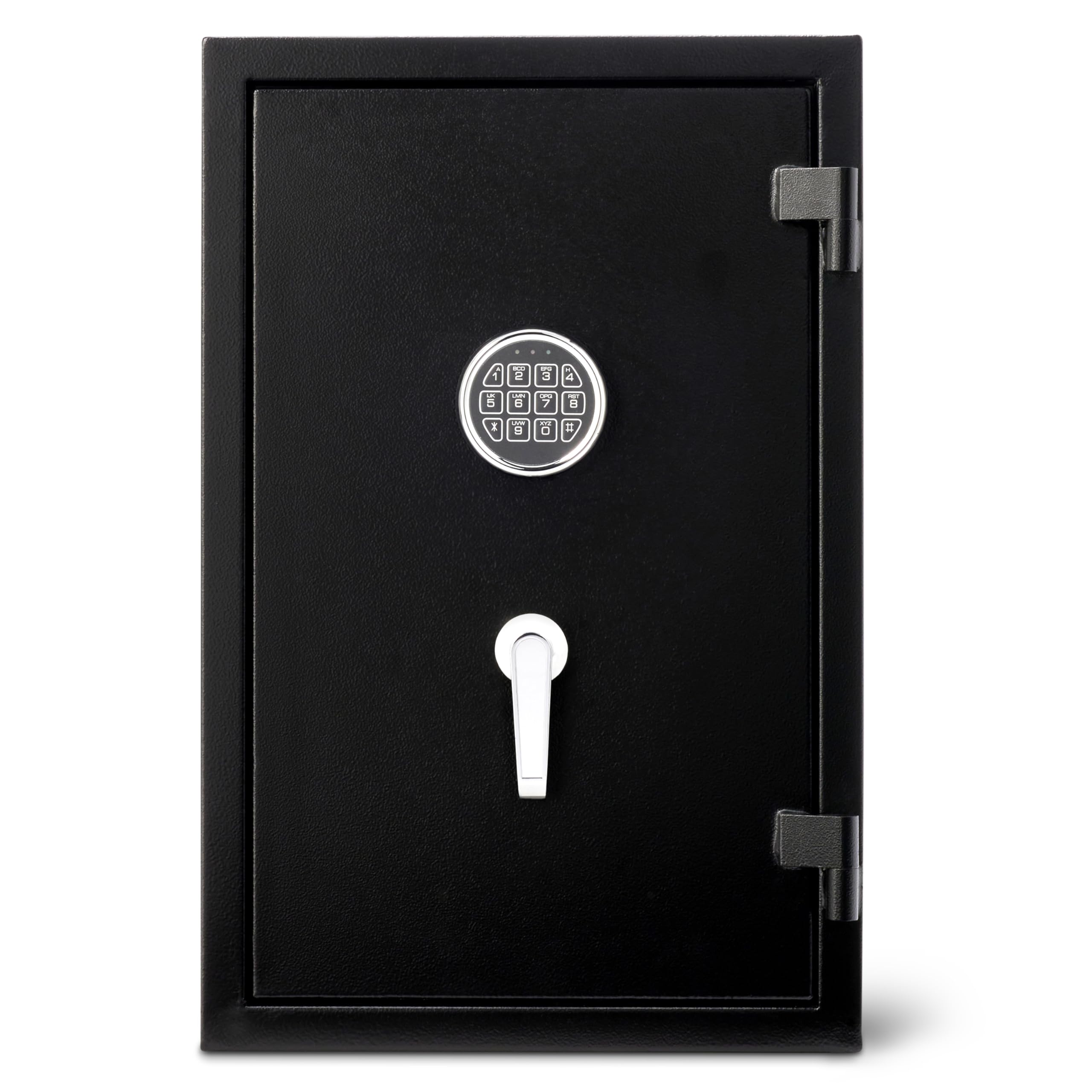 Amazon Basics Safe, feuerfest, mit programmierbarem elektronisch Tastenfeld, 60 l Volumen, schwarz, 43 cm B x 35 cm T x 66 cm H