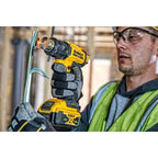 Dewalt 18 Volt Akku-Heißluftpistole DCE530N (2 Gebläse- und Temperaturstufen, arretierbarer Schalter für Dauerbetrieb, standfeste Stellfläche, Flächen- und Reflektordüse, ohne Akku und Ladegerät)