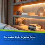 REV Unterbauleuchte Küche LED V600 - Schrankbeleuchtung 60cm, 20.000h, LED Leiste 8W, 600lm, 3000K, weiß