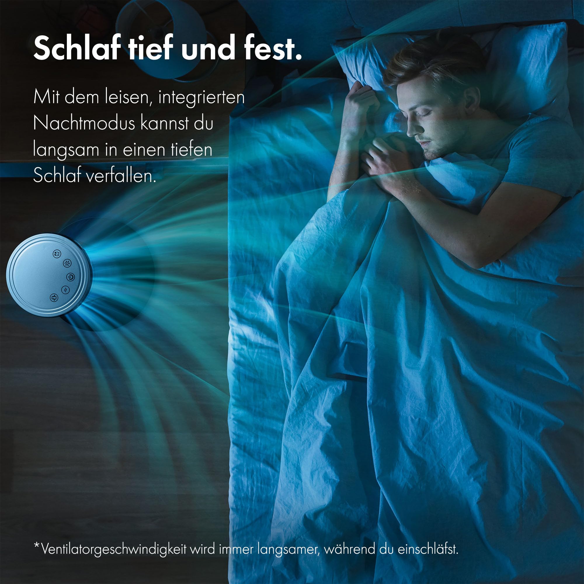 VonHaus 87 cm Turmventilator, Elektroventilator, Schwenkender Ventilator Leise für Jeden Raum, Ventilator mit Fernbedienung, Bodenventilator mit 2 Geschwindigkeiten, 2-Jahres-Versprechen