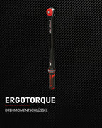 KS Tools Ratschen Drehmomentschlüssel 1/2 Zoll Drehknopf ERGOTORQUEprecision 516.1442 I 40-200 Nm I Mit Doppelskala in Nm und lbf•ft I Präzisions Schraubenschlüssel