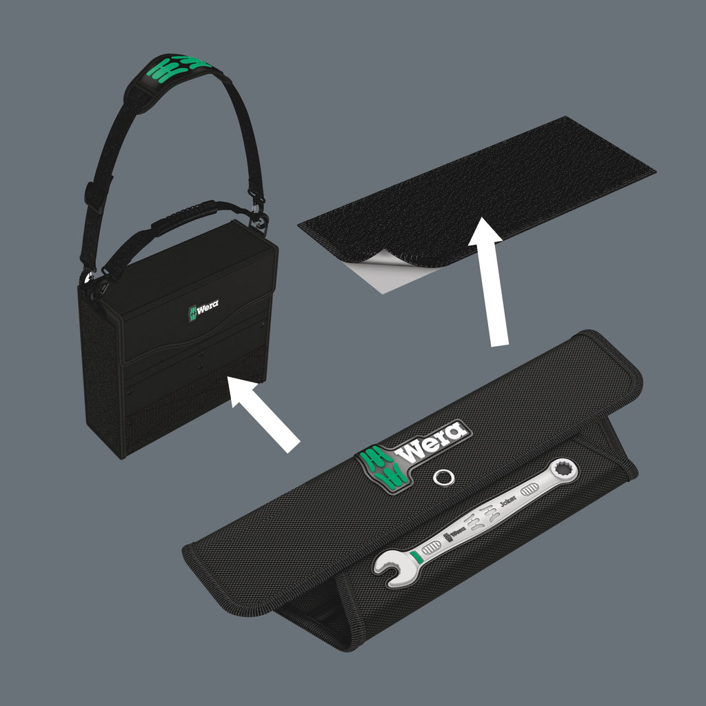 Wera 05020302001 6003 Joker 15 Set 1, Ringmaulschlüssel-Satz, metrisch, 15-teilig