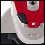 Einhell Winkelschleifer TE-AG 125 CE (1100 W, Scheibe Ø 125 mm, Konstantelektronik, Schutzhaube, Schlüssel im verstellbaren Zusatzhandgriff, ohne Trennscheibe)