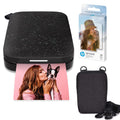 HP Sprocket Portable 2x3 Zoll Sofortbilddrucker (Schwarz) Zink-Papierbündel