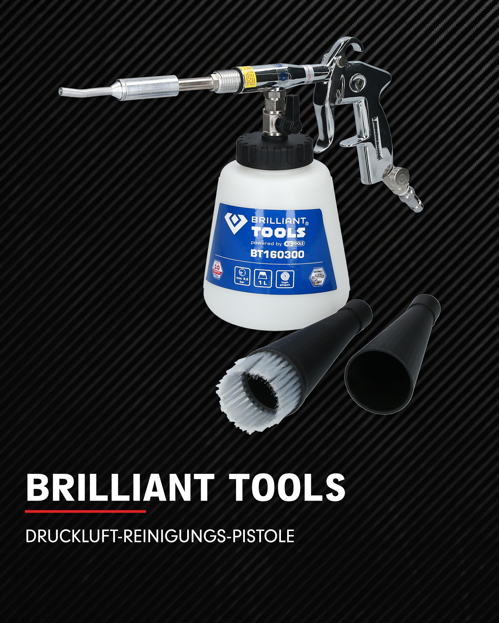 KS TOOLS Druckluft-Reinigungs-Pistole