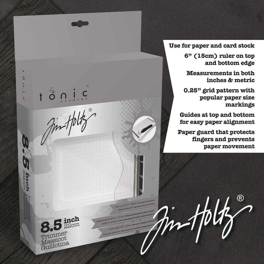 Tonic Comfort Hebel-Schneidemaschine von Tim Holtz, 21,6 cm, Mehrfarbig
