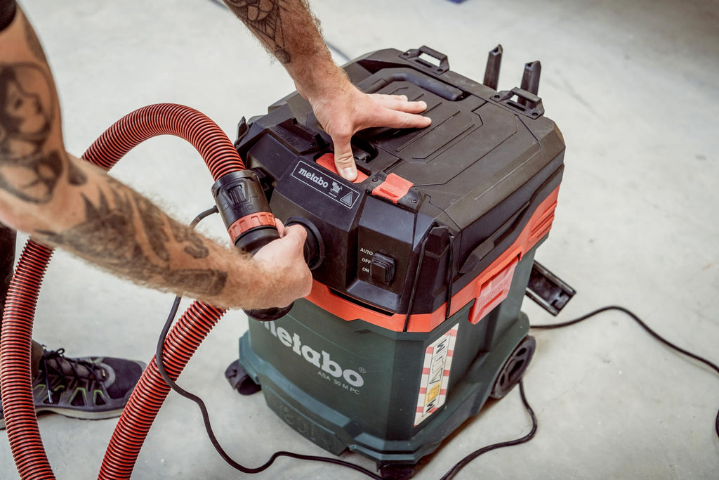 metabo ASA 30 M PC Allessauger – 602087000 – Nass-/Trockensauger mit integrierter Filterabreinigung – 8 m Kabellänge