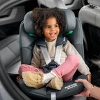 Maxi-Cosi Emerald 360 S i-Size, Autositz 360 Grad Drehbar, 0–12 Jahre (40–150 cm), Mitwachsender Kindersitz 0-36kg, ISOFIX-Kindersitz, 4 Liegepositionen, G-CELL Seitenaufprallschutz, Tonal Graphite