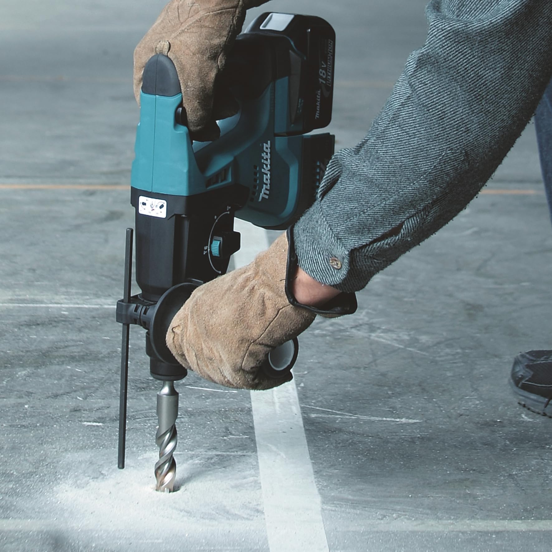 Makita DHR243Z Akku-Kombihammer (ohne Akku, ohne Ladegerät, ohne Staubabsaugung) 18V