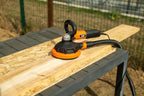 FEIDER SURFACER5 - Multischleifer 1100W - Schleifer mit Scheibendurchmesser 180mm - Schleifmaschine mit 2 Schleifmitteln - Polier- und Diamantscheibe, Staubsaugerrohr - D-Griff - Profi-Werkzeug