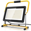 Brandson - 200W LED Baustrahler - Arbeitsscheinwerfer - Bauscheinwerfer - 288 SMD LEDs – 6400k - Standgestell und Tragegriff - 16000 Lumen – 4 m Stromkabel - Metallgehäuse