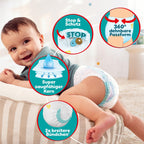 Pampers Baby-Dry Pants Größe 4, 180 Windeln, 9kg-15kg, 360 Grad Celsius Passform hilft, Auslaufen zu verhindern