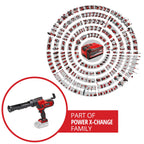 Einhell Akku-Kartuschenpistole TE-SG 18/10 Li-Solo Power X-Change (18 V, für 310 ml-Kartuschen, bis zu 2.000 N, einstellbare Drehzahl, ohne Akku)