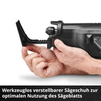 Einhell Professional Akku-Universalsäge TP-AP 18/32 Li BL - Solo Power X-Change (18 V, Brushless, 32 mm Hubhöhe, 300 mm Schnitttiefe in Holz, inkl. 2x Sägeblatt, ohne Akku)