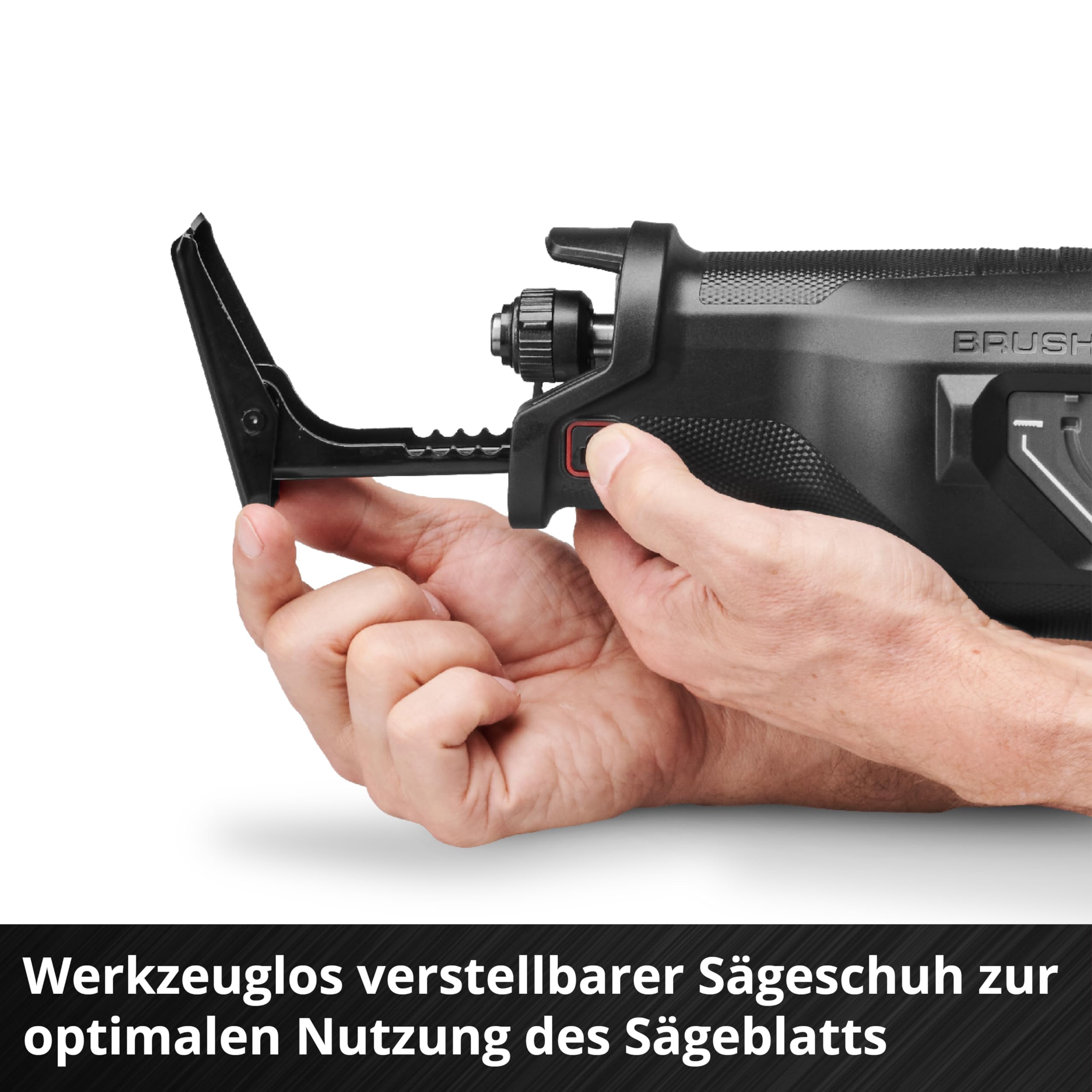 Einhell Professional Akku-Universalsäge TP-AP 18/32 Li BL - Solo Power X-Change (18 V, Brushless, 32 mm Hubhöhe, 300 mm Schnitttiefe in Holz, inkl. 2x Sägeblatt, ohne Akku)