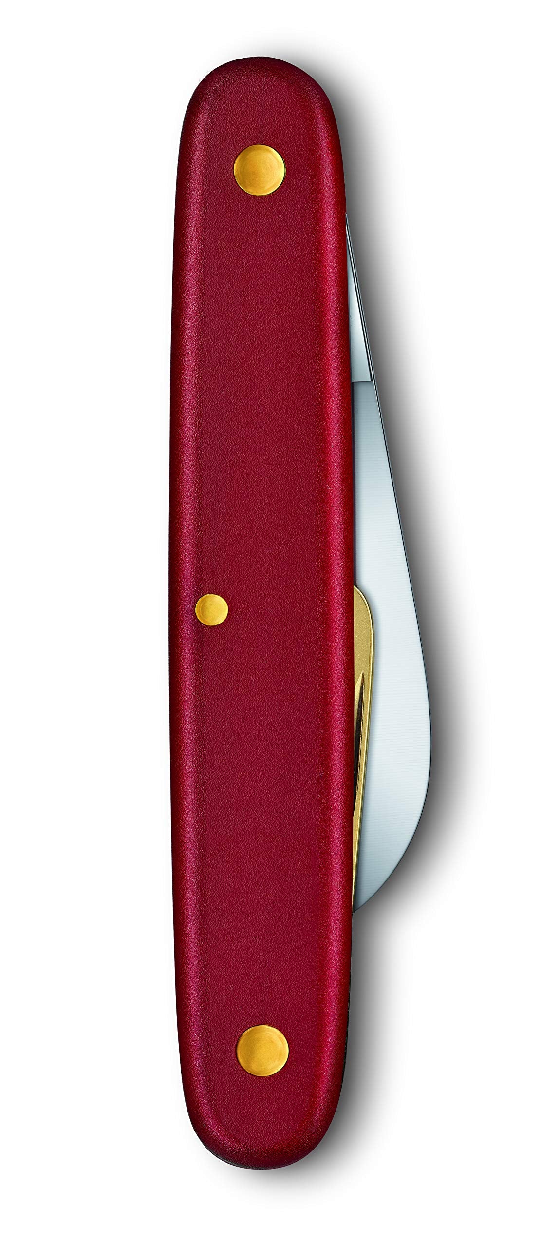 Victorinox Okulier- und Hakenmesser 3, Garten, Schweizer Taschenmesser, Gärtner und Floristen, Klinge, gebogen, Klinge, spitz, rot