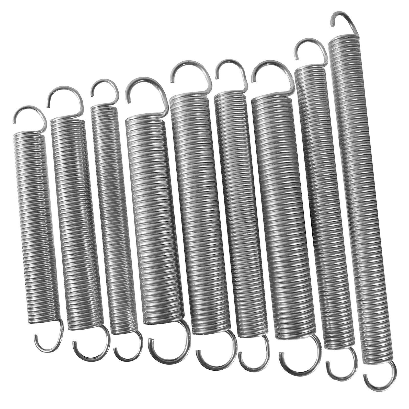 Onpira® 2x Universal Garagentor Feder in 21 Größen verzinkt in Erstausrüster Qualität! zur Auswahl Garagentorfedern Garage Zugfeder (375x48x5,3mm / Zugkraft: 100kg)