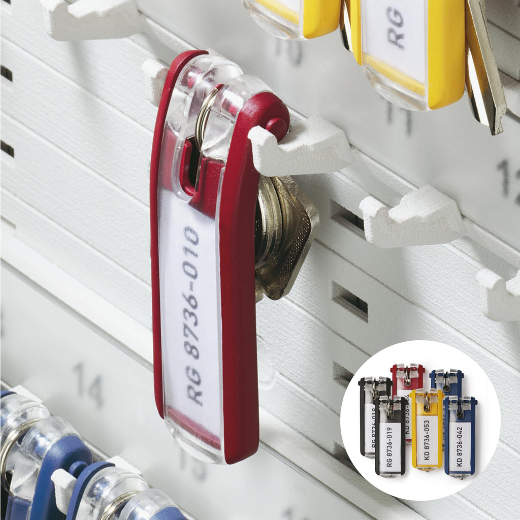 Durable Schlüsselkasten Key Box Code 36 (Zahlenschloss) für 36 Schlüssel, silber, 196623