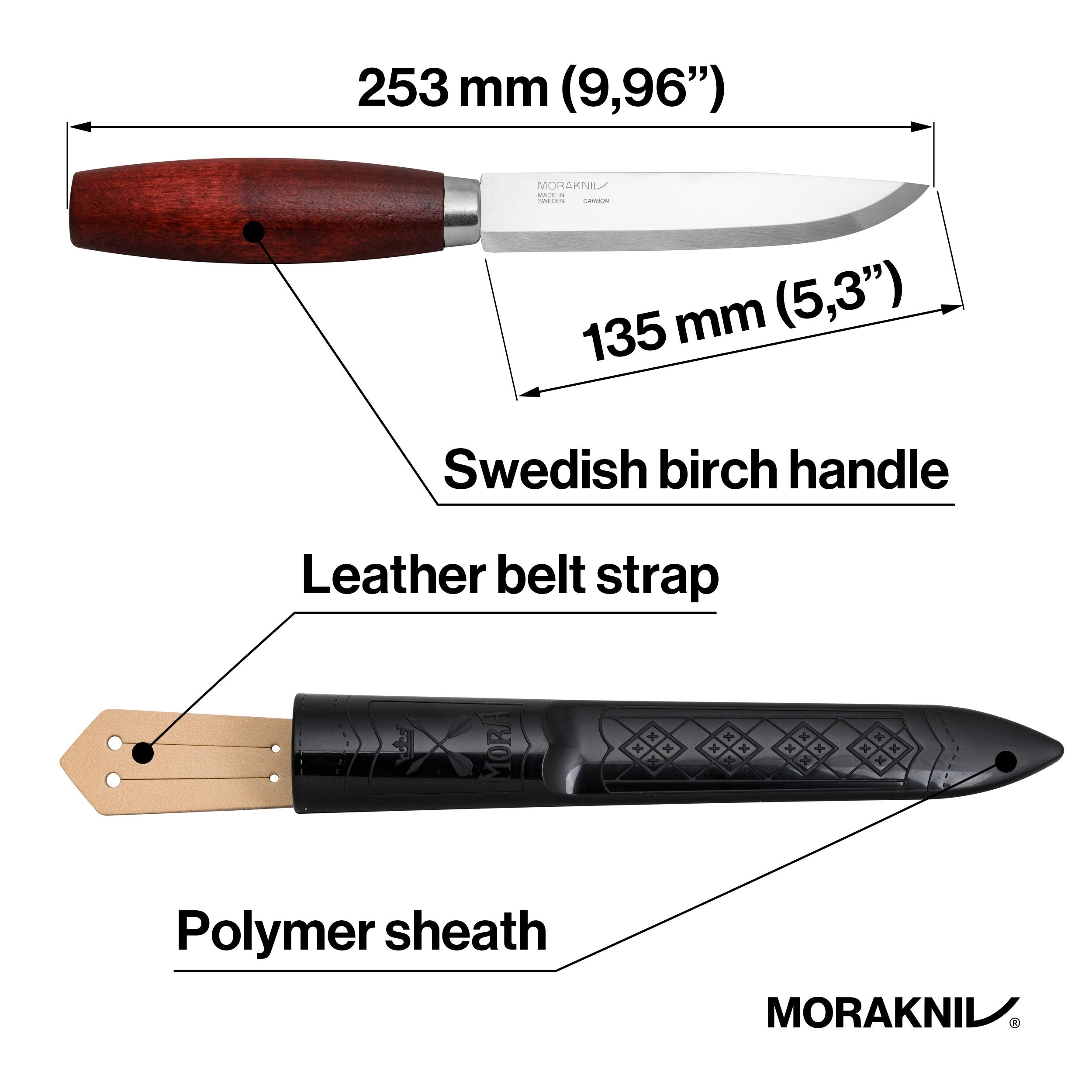 Morakniv Classic No 3, Multi, Standard