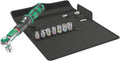Wera 05075830001 Safe-Torque A 1 Set 1, Drehmomentschlüssel-Satz, 1/4" Vierkant, 2-12 Nm, 10-teilig, Schwarz-grün