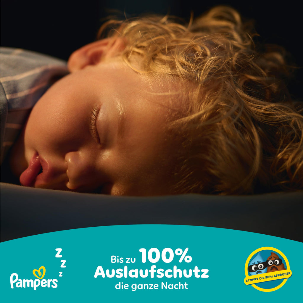 Pampers Baby-Dry Pants Größe 4, 180 Windeln, 9kg-15kg, 360 Grad Celsius Passform hilft, Auslaufen zu verhindern
