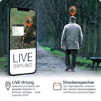PAJ GPS Allround Finder Version 2023 - GPS Tracker etwa 20 Tage Akkulaufzeit (bis zu 60 Tage im Standby Modus) Live-Ortung Peilsender für Auto, Personen