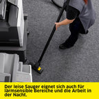 Kärcher Sauger T 11/1 Classic HEPA Re!Plast, leichter Staubsauger, Behälter: 11 l, Leistung: 850 W, Schalldruckpegel: 61 db(A), Gewicht: 4,2 kg, Kabel: 7,5 m, HEPA-14-Filter, Behälter mit Rezyklat