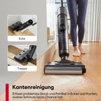 Ultenic Nass Trockensauger akku, Saugwischer Kabellos, 50 Minuten Laufzeit, Selbstreinigungsfunktion, LED-Display, ideal für Hartböden sowie Haushalte mit Haustieren und Kindern