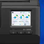 Epson Wi-Fi Scanner ES-C320W, kompakter A4 Business Scanner mit geringem Stromverbrauch, Duplex-Einzugscanner mit vielseitiger Medienverarbeitung, schwarz