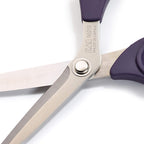 Prym 611512 8" Professional Schneiderschere | Stoffschere 21 cm aus Edelstahl mit ergonomischem Soft-Griff | Präzises Schneiden von feinen & festen Stoffen | Lila | Für Rechts- & Linkshänder