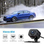 AUTO-VOX W7 5“ LCD Kabellos Digital Rückfahrkamera Set, mit eingebautem Funksender, Wireless Einparkhilfe, Wasserdicht IP68 Nachtsicht