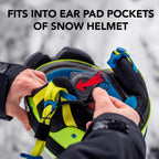 Sena Snowtalk 2 - Universal Bluetooth Headset für Ski- und Snowboardhelme mit integriertem drahtlosem Intercom