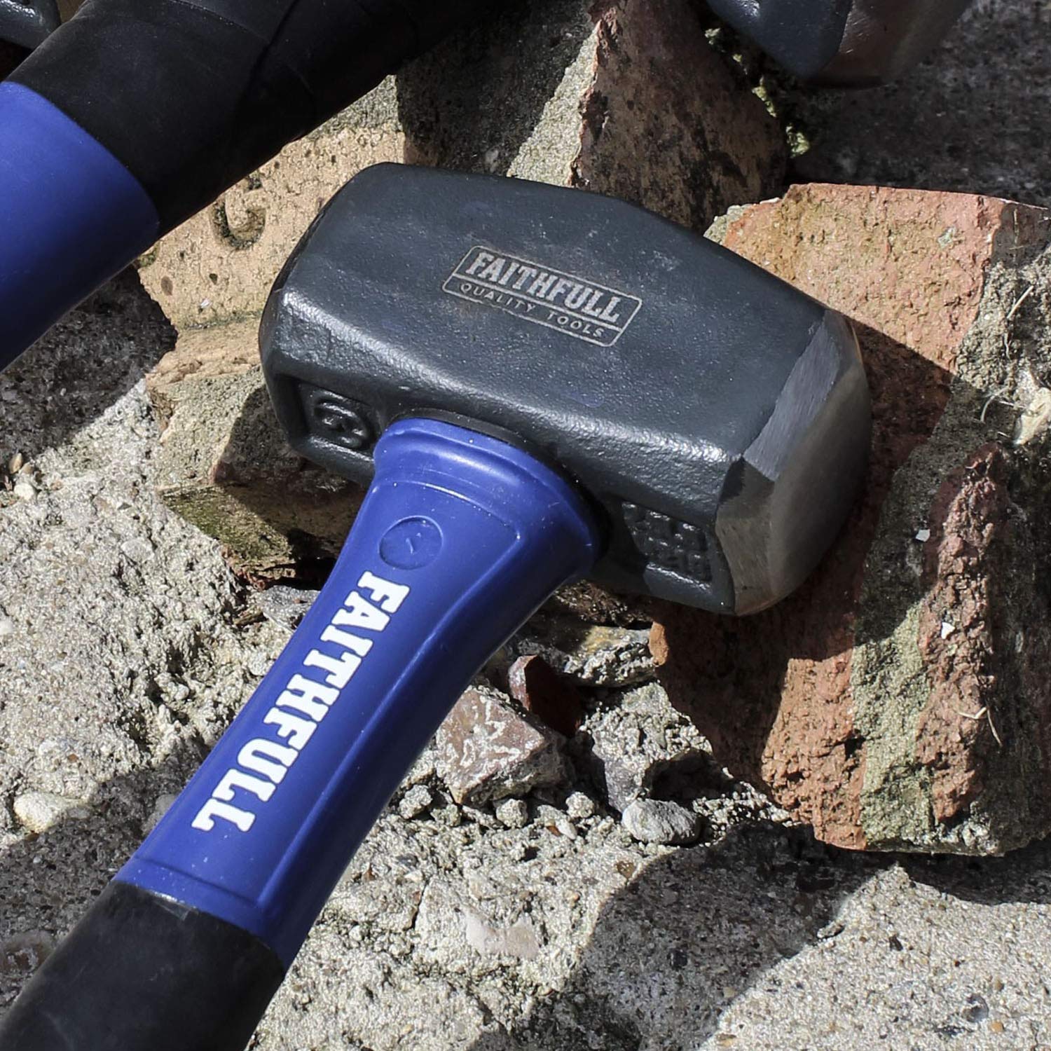Faithfull FiGLass Club Hammer 4.Lb, FAIFG4, Fibreglass