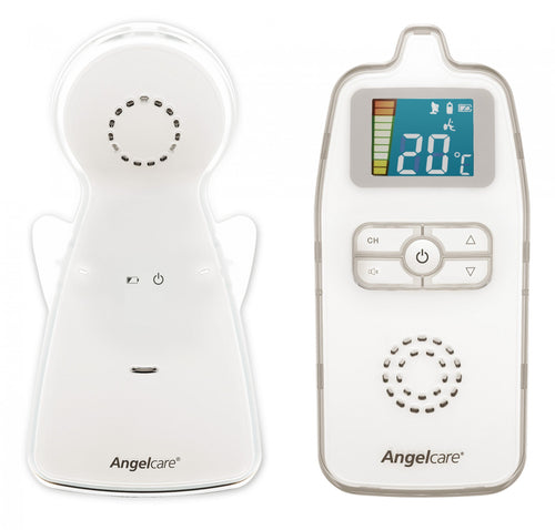 Angelcare Babyphone AC423-D, ÖKO-Test Testsieger, strahlungsarm, bis zu 250m Reichweite, Nachtlicht, Raumtemperaturanzeige