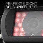 VSG24 Rückfahrkamera 7" Camper-Set inkl. Kamera, Monitor, Kabel - Wasserdicht Nachtsicht 12V-24V Einfache Montage/Robustes Rückfahrsystem für Auto Wohnwagen LKW Anhänger Wohnmobile Einparkhilfe