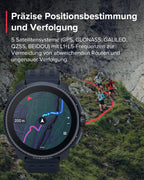 SUUNTO Race Sportuhr - Outdoor Smartwatch, 1,43" Helles AMOLED Display mit Saphirglas, Bequeme Uhrenkrone & Tasten Bedienung, Präzise Zweifrequenz GPS, Lange Akkulaufzeit, 100m Wasserdicht