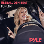 Pyle Autolautsprecher 8,8cm (3,5") – 2-Wege Koaxial Lautsprecher System 120W, 4 Ohm Impedanz, 1" Neodym Hochtöner, 4cm (1,6") Einbautiefe, KSV Spule, Poly Injection Membran – Einbaulautsprecher Auto