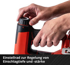 Einhell Akku-Nagler TE-CN 18 Li - Solo Power X-Change (Li-Ion, 18V, Tacker und Nagelpistole, max. 20 Schuss pro Minute, inkl. 300 Nägel, inkl. 300 Klammern, ohne Akku, ohne Ladegerät)