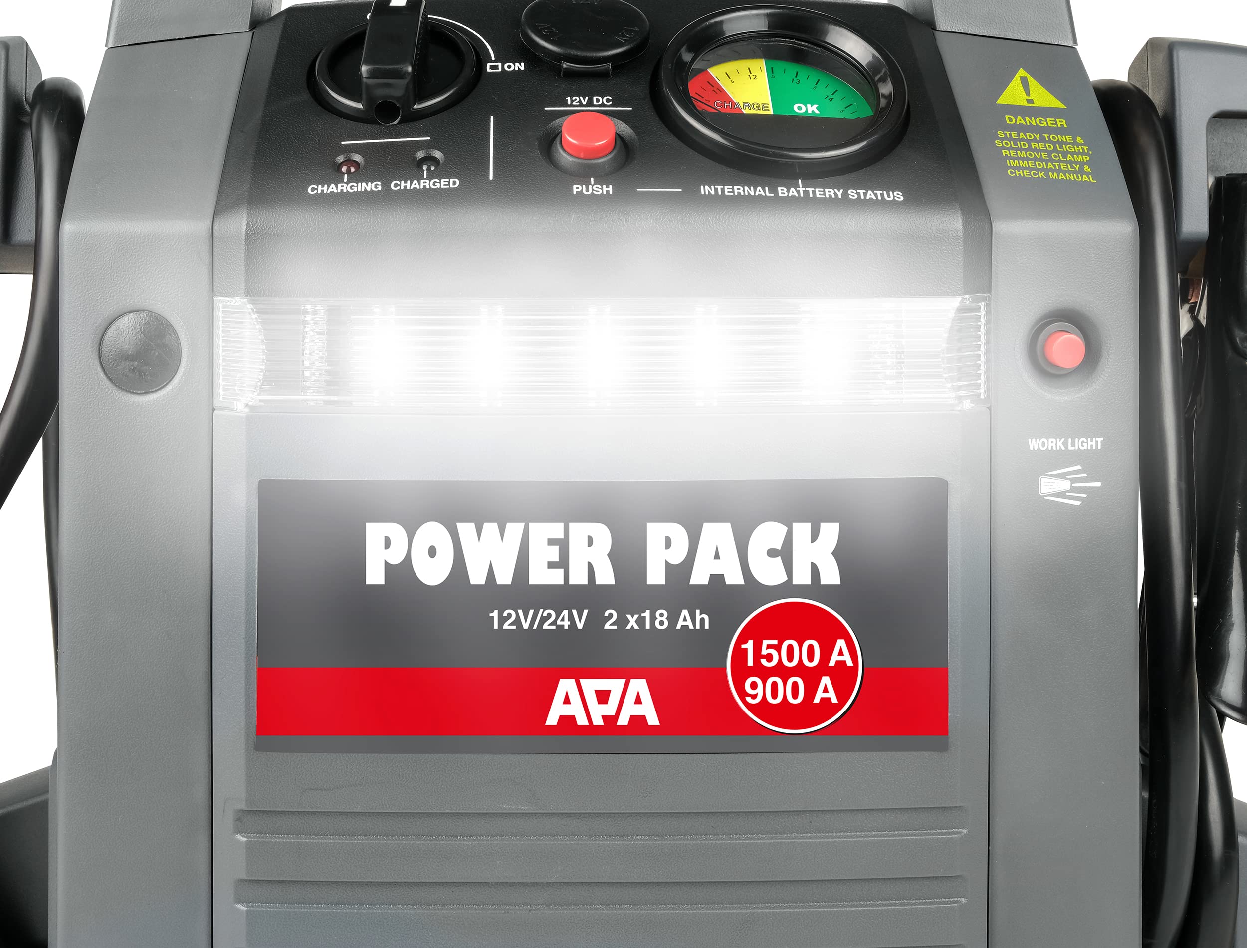 APA 16524 Power Pack 12/24V, Starthilfe 900A