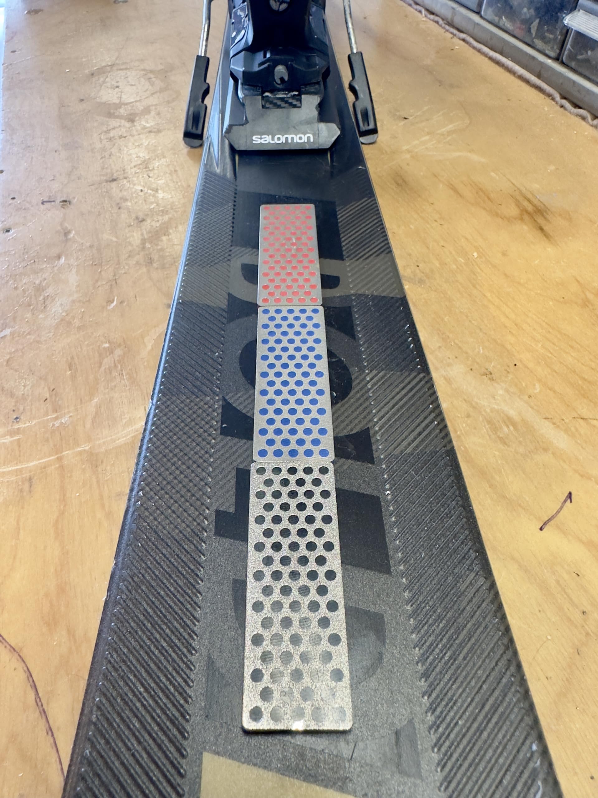 DMT Mini Diamant Ski und Snowboard Abziehstein, 70 mm, Set mit 3 Stück, WS7K