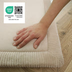 Wolkenweiche Spielmatte Baby 200x150x2,5cm, Planeten – Teppich für Kinderzimmer mit hochwertigem Memory-Schaum – Krabbelmatte Baby mit Rutschfester Unterseite – Krabbeldecke Kinderteppich Tatami Matte