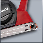 Einhell Elektrohobel TC-PL 750 (750 W, bis 2mm Spantiefe, große Messerwelle, automatischer Parkschuh, inkl. Parallel-/Falztiefenanschlag, Wendemesser)