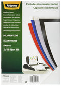 Fellowes 54770 - Deckblatt aus Polypropylen in A4, transluzent