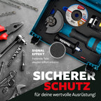 APTEX Schaumeinlage passend für Makita Akku-Winkelschleifer DGA 411-414, 461-464, 511-514 MakPac Gr. 2-3