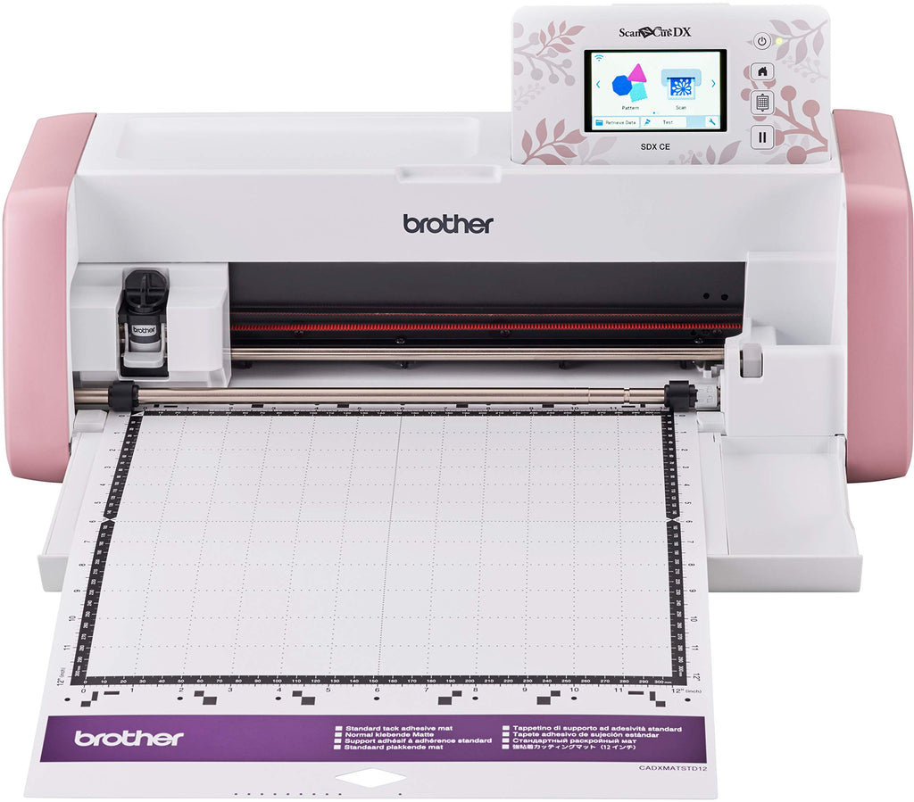 Brother Scan N Cut SDXCE (Limitierte Edition) Stanzmaschine, ScanNCut Wireless mit integriertem Scanner, 3 mm, Kreativbedarf, Scrapbooking, Patchwork, Nähen