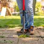 Radius Garden 22611 Root Slayer Carbon Stahl Rasenkantenstecher, Rot