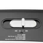 Amazon Basics Aktenvernichter, 5-6 Blätter Querschnitt, für Papier und Plastikkarten, Schwarz
