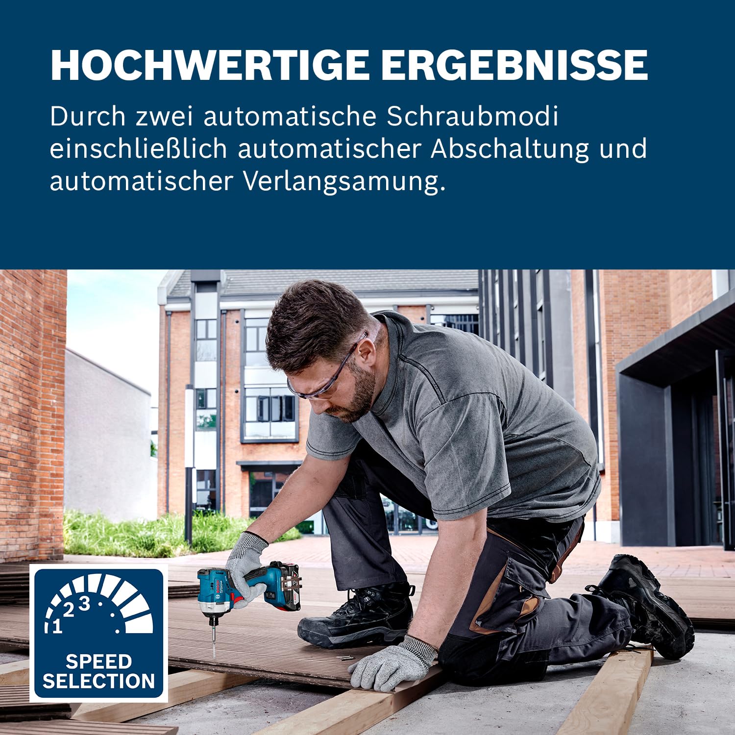 Bosch Professional 18V System Akku-Drehschlagschrauber GDR 18V-215
