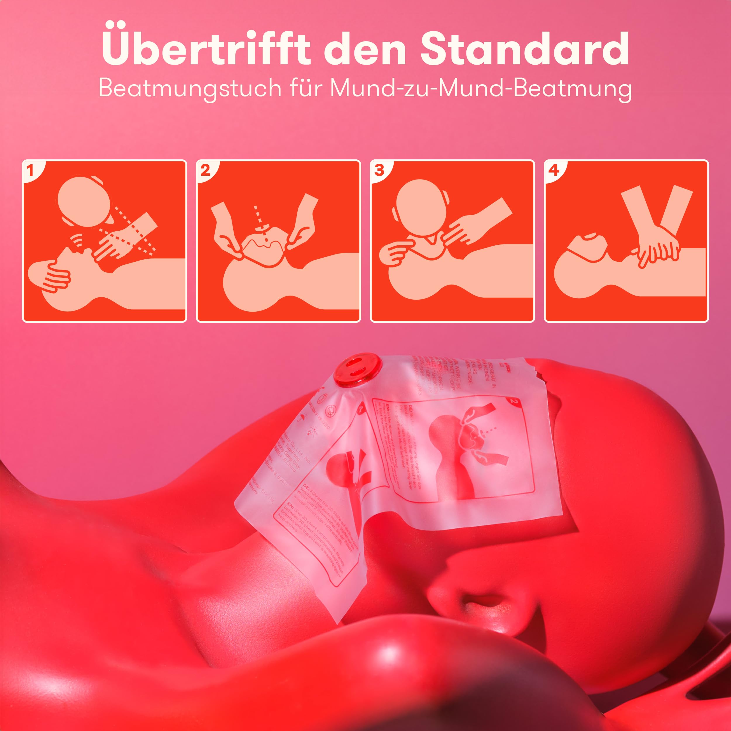PURAHELP® KFZ Kombitasche inkl. Beatmungstuch [DIN 13164] - Verbandskasten Auto mit Warndreieck & Warnweste - PKW Verbandskasten StVO Konform für 2026 - Erste Hilfe Set Auto - First Aid Kit Car